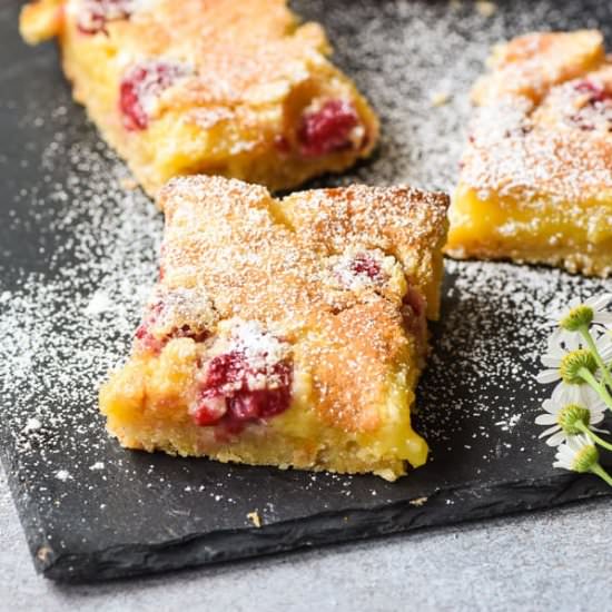 Lemon Raspberry Bars - Recipe photo by Neighborfood