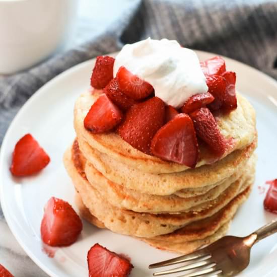 Whole Wheat Sourdough Pancakes - Recipe photo by pumpkinandpb