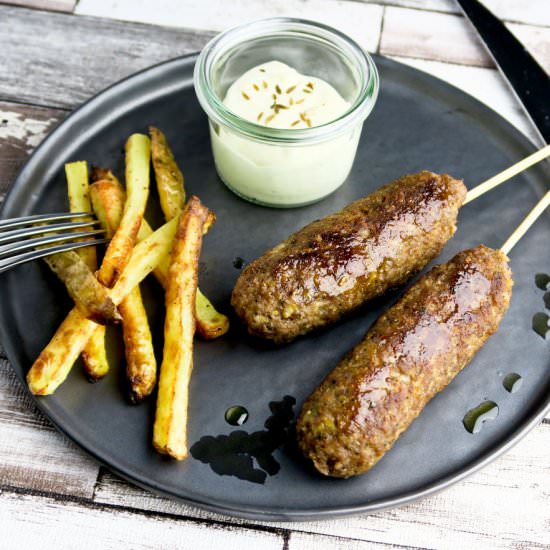 Lamb kofte with fennel - Recipe photo by Culinaire bagage