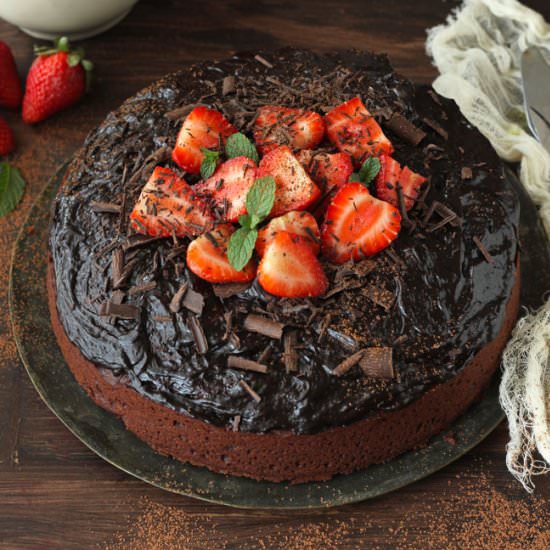 Eggless Chocolate Cake - Recipe photo by Funfoodandfrolic