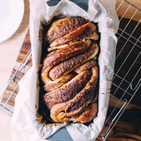 cinnamon brown butter babka - Recipe photo by loodyskitchen