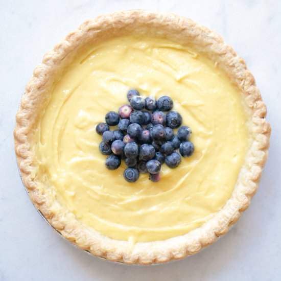 Lemon Tart - Recipe photo by TurksWhoEat
