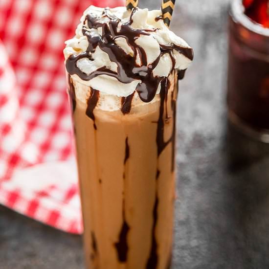 Iced Coconut Maple Mocha - Recipe photo by cookwithmanali