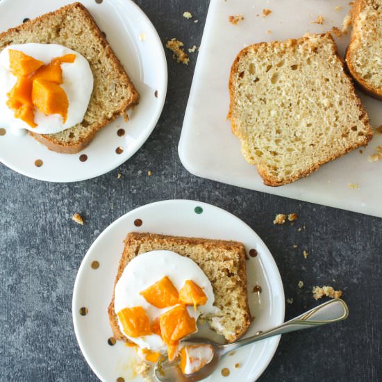 Yoghurt Cake - Recipe photo by The Desserted Girl