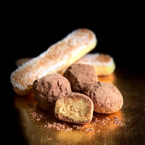 Tiramisù Truffles - Recipe photo by Ale Gambini