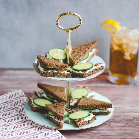 Benedictine Tea Sandwiches - Recipe photo by mymoderncookery