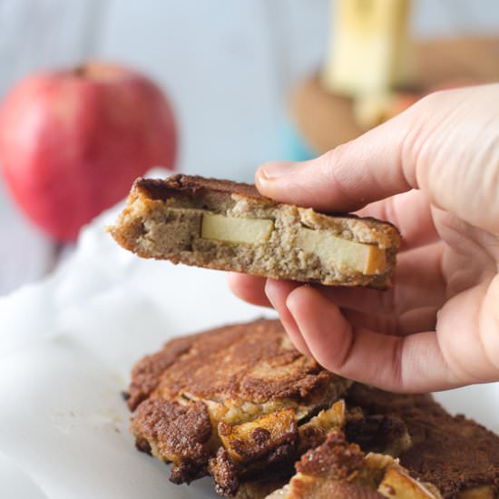 Gluten-Free Apple Fritters - Recipe photo by theharvestskillet
