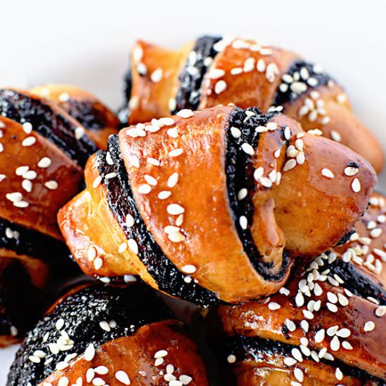 Dairy Free Israeli Rugelach - Recipe photo by The Taste of Kosher