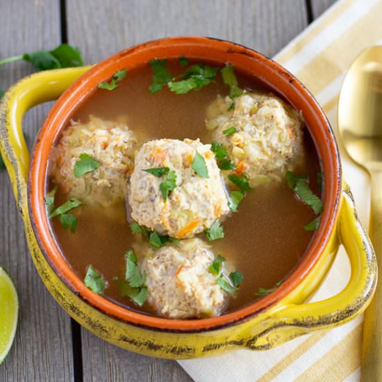 Chicken Albondigas - Recipe photo by ThaiCaliente