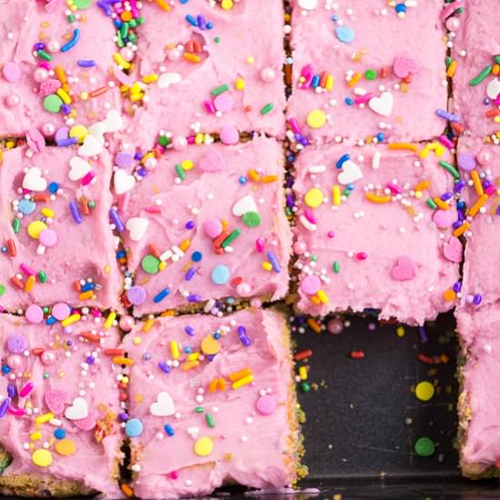 Frosted Sugar Cookie Bars - Recipe photo by thegraciouswife