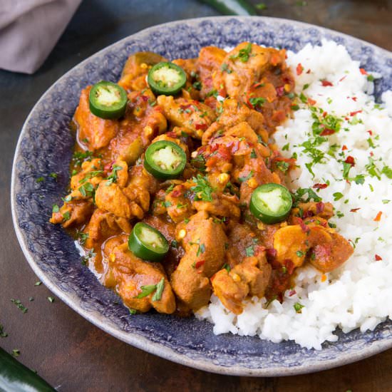 Chicken Vindaloo - Recipe photo by ChiliPepperMadness