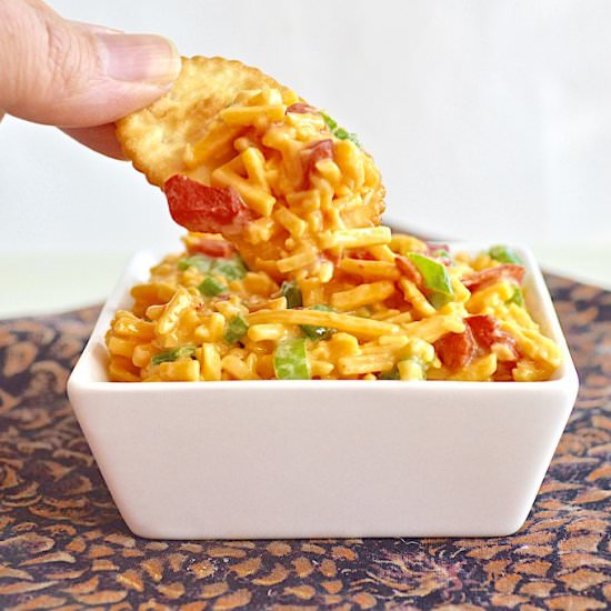 Homemade Pimento Cheese - Recipe photo by jeanieandluluskitchen