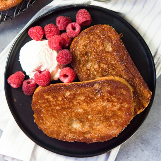The Best Cinnamon Toast! - Recipe photo by The Flavor Bender