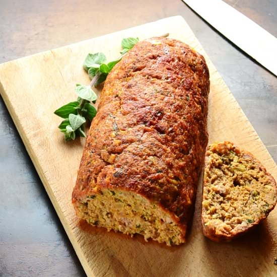 Turkey Meatloaf with Fresh Herbs - Recipe photo by everydayhealthyrecipes