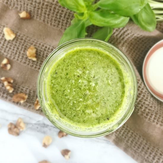 Easy Basil Pesto - Recipe photo by bpoulsonrd