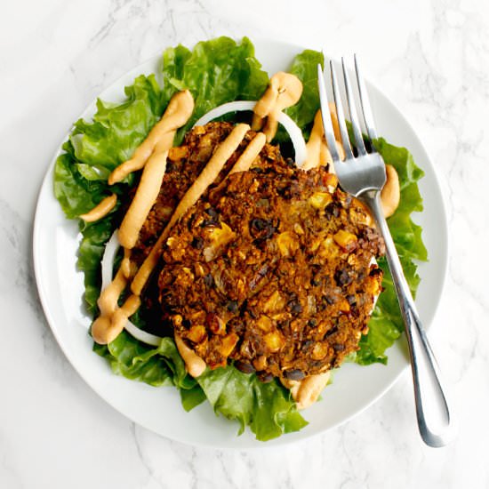 Spicy Black Bean Patties - Recipe photo by wholly-plants