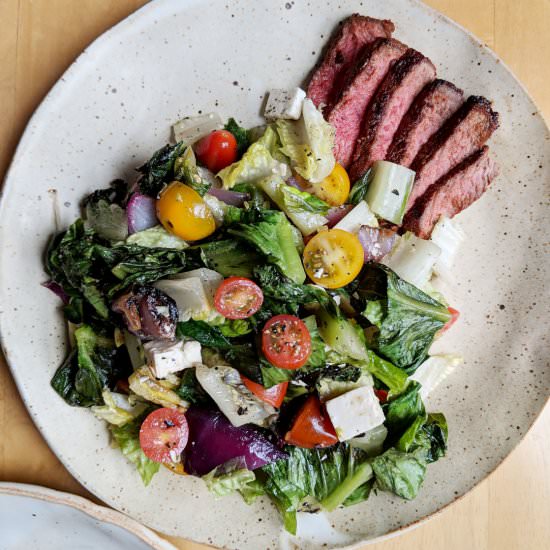 Grilled Romaine Salad - Recipe photo by CraftandProcess