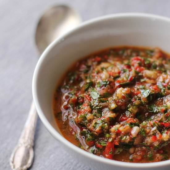 Chimichurri Sauce - Recipe photo by thisweekfordinner