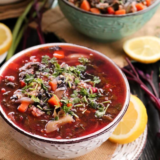 Ciorba de loboda - Recipe photo by MyWeekendKitchen