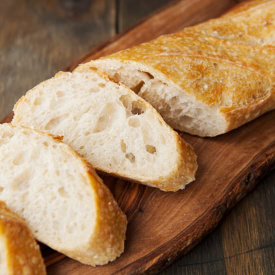 Sourdough Baguettes - Recipe photo by kaweah