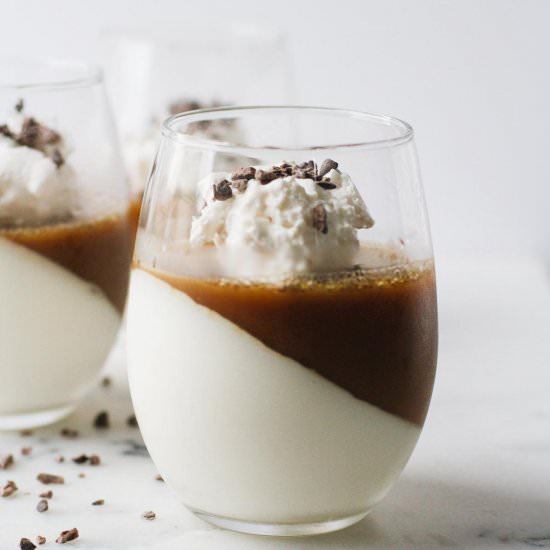 Coffee Panna Cotta - Recipe photo by Jar Of Lemons