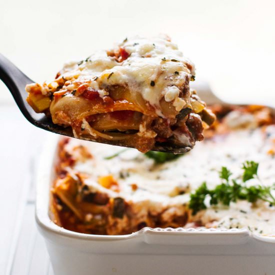 Easy Healthy Lasagna - Recipe photo by Jar Of Lemons