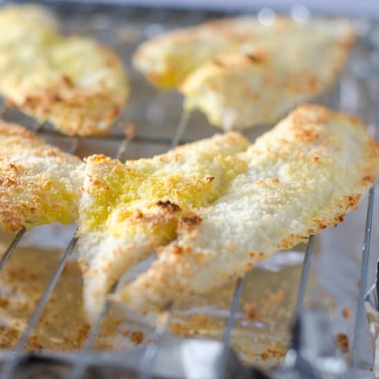 Parmesan Crusted Flounder - Recipe photo by theharvestskillet