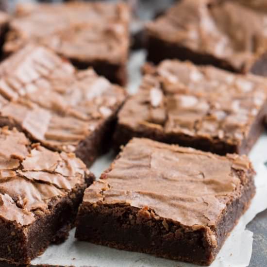Thick Fudgy Ultimate Brownies - Recipe photo by CallMePMc