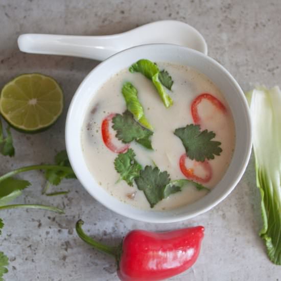 Tom Kha Kai - Recipe photo by kitchencoup