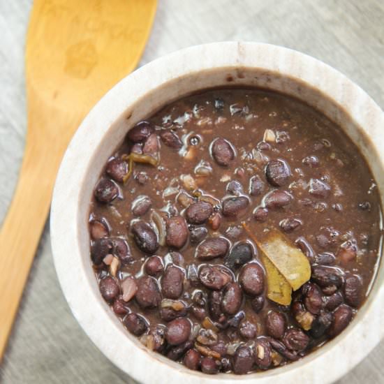 15-Minute Cuban Black Beans - Recipe photo by cookedbyjulie