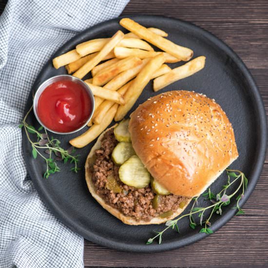 Healthy Sloppy Joes - Recipe photo by JoyFoodSunshine