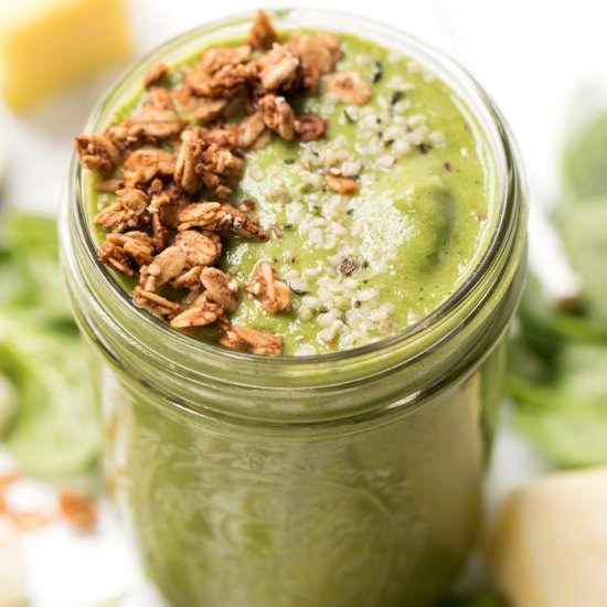 Veggie Pineapple Green Smoothie - Recipe photo by simplyquinoa