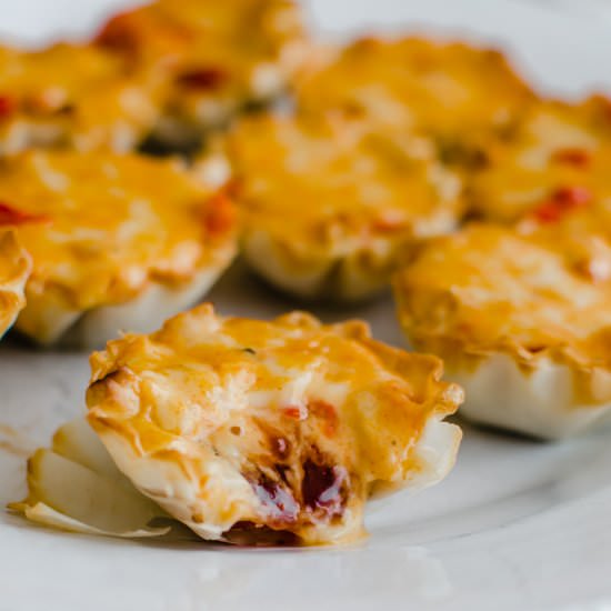 Pimento Cheese Tartlets - Recipe photo by SweetCayenne