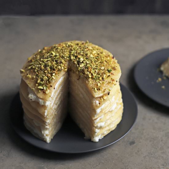 qatayef crêpe cake - Recipe photo by kathrynpauline