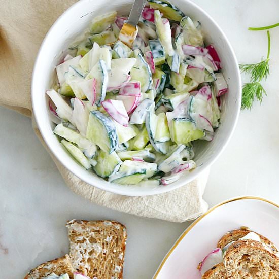 Mini Cucumber Sandwiches - Recipe photo by its_a_vegworld_afterall