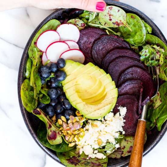 Berry Beet Salad - Recipe photo by Danilicious