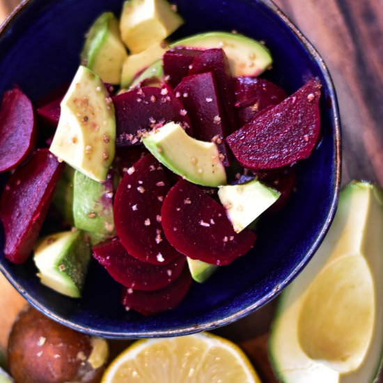 Avocado Beet Salad - Recipe photo by mykitchenmycraft