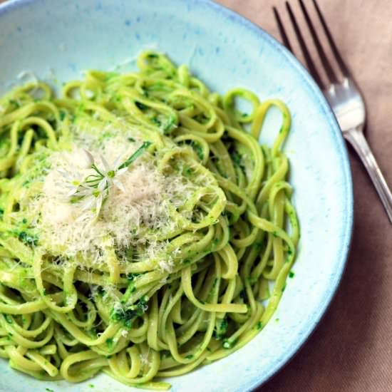 Wild Garlic Pesto - Recipe photo by Theliterarychef