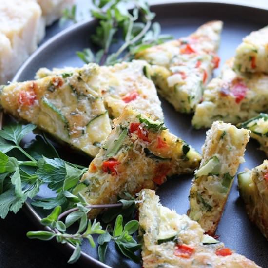 Baked Zucchini Bites - Recipe photo by Give it Some Thyme