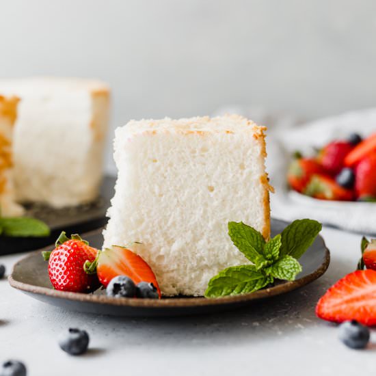 Angel Food Cake - Recipe photo by Salt and Baker