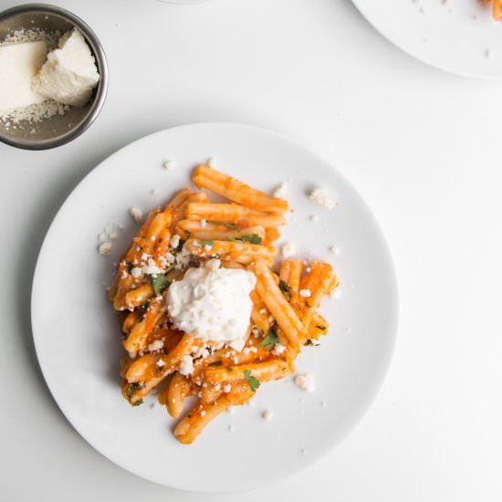 STOVE TOP MACARONI WITH TOMATO SAUCE - Recipe photo by Greciaparra