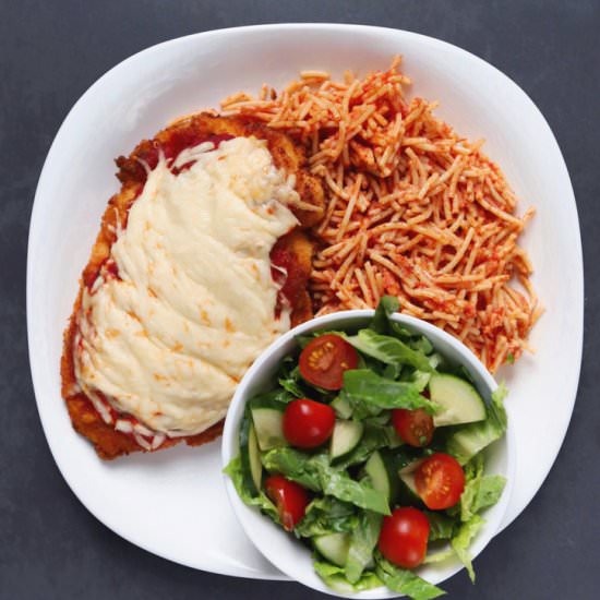 Chicken Parmesan - Recipe photo by The FODMAP Formula