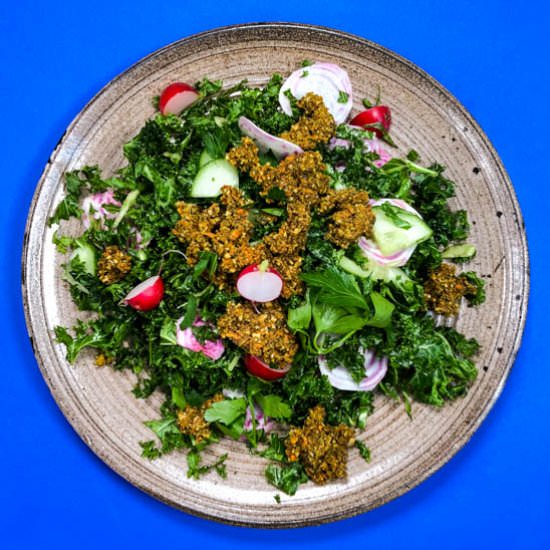 Raw Carrot "Taco" Crumble - Recipe photo by zingijounal