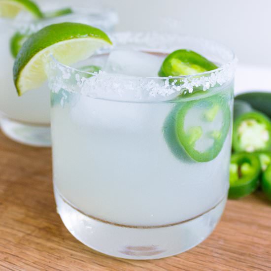 Jalapeño Margaritas - Recipe photo by asliceofsweet