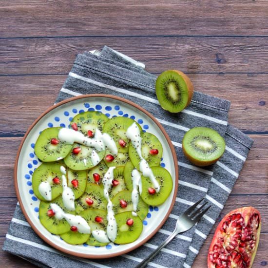 Kiwi carpaccio - Recipe photo by TopFoodFacts