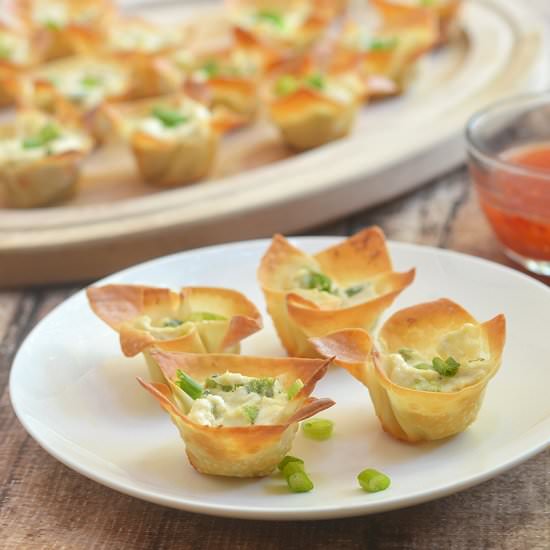 Crab Rangoon Wonton Cups - Recipe photo by onionringsandthings