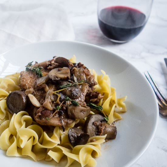 Coq Au Vin - Recipe photo by Went Here 8 This