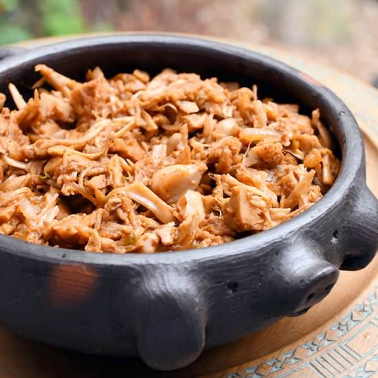 Instant Pot Chile Citrus Jackfruit - Recipe photo by geekypoet