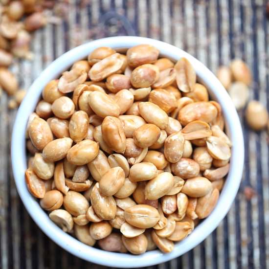 Oven Roasted Peanuts - Recipe photo by Afrovitalityeats