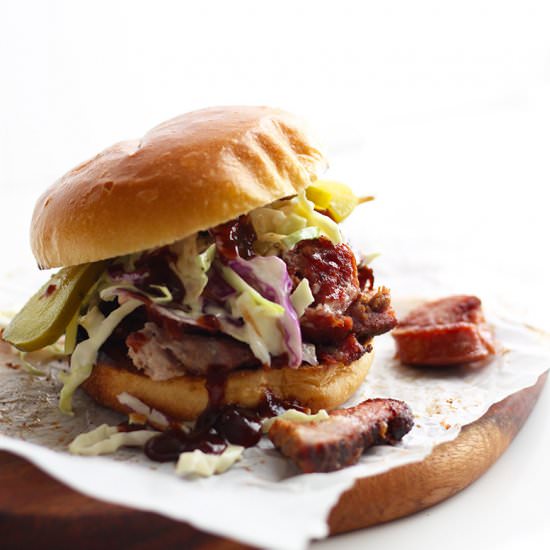Texas BBQ Sandwich - Recipe photo by Fusion Craftiness